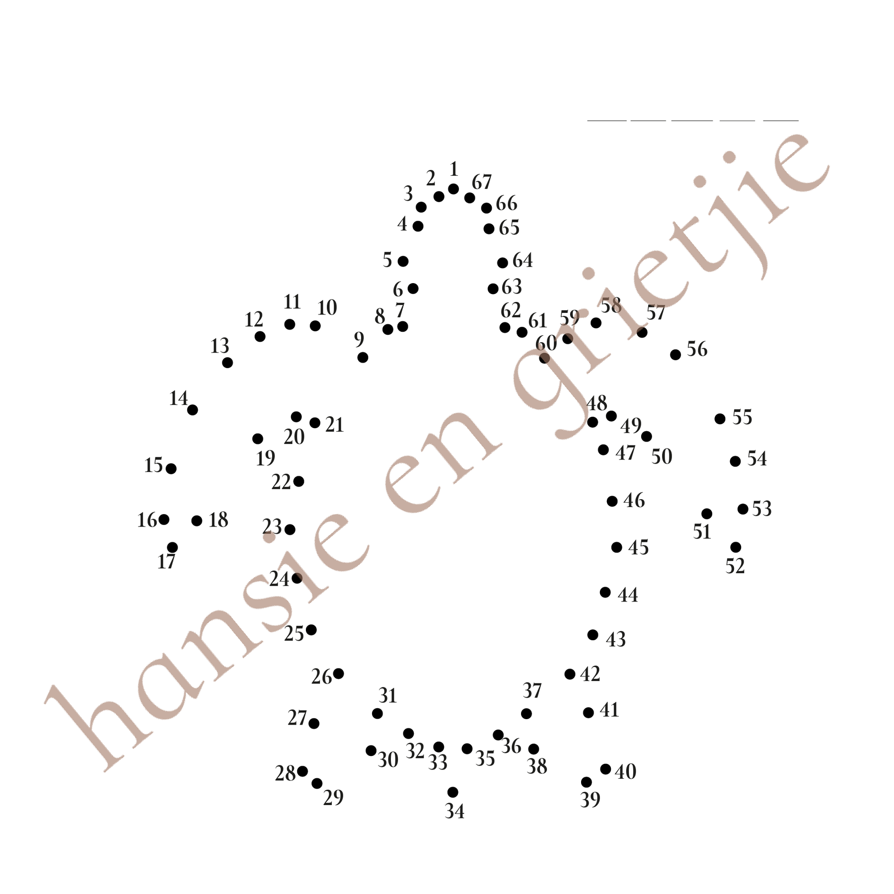 Hansie en Grietjie 'Africa's Threatened Species Connect the Dots for Kids' featuring a turtle design, promoting conservation awareness in Africa.