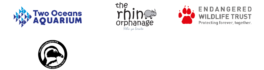 Hansie en Grietjie donations to conservation organizations in Africa, including The Rhino Orphanage, The Endangered Wildlife Trust, Two Oceans Aquarium, and the Not On Our Watch Campaign, through sales of funky socks and gift boxes.