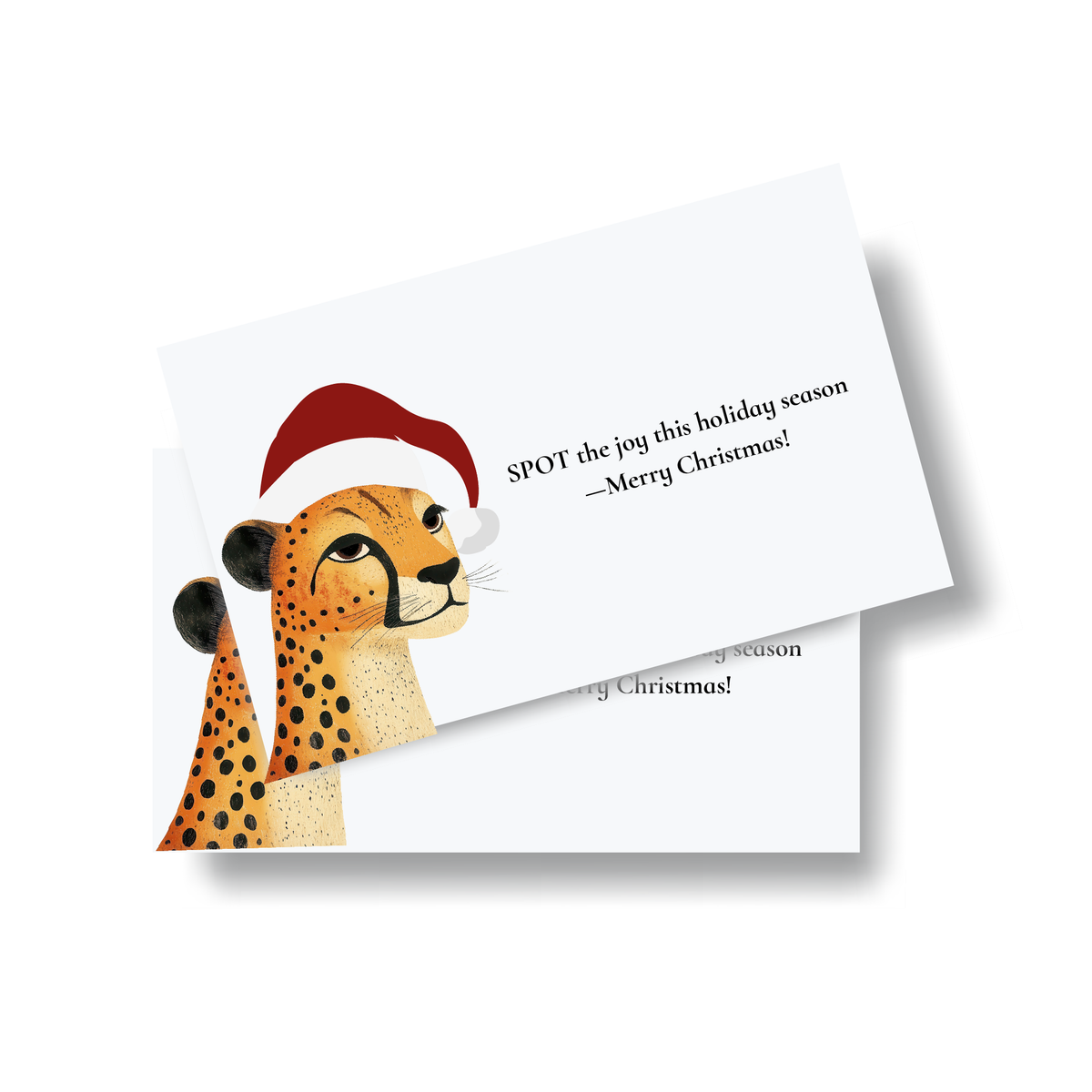 'SPOT The Joy This Holiday Season—Merry Christmas!' Postcard