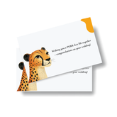 'Wishing You A PURR-fect Life Together—Congratulations On Your Wedding!' Postcard