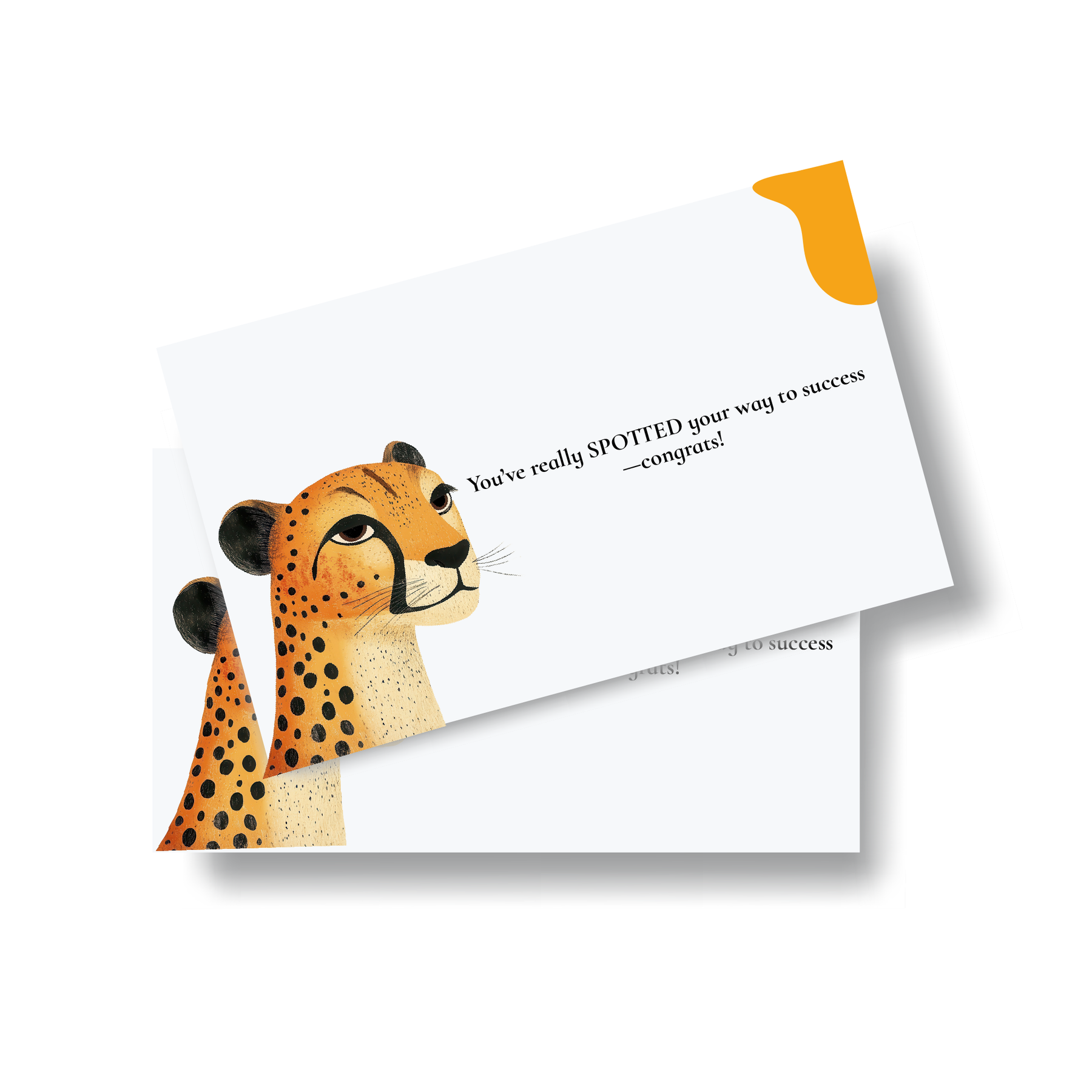 'You’ve Really SPOTTED Your Way To Success—Congrats!' Postcard