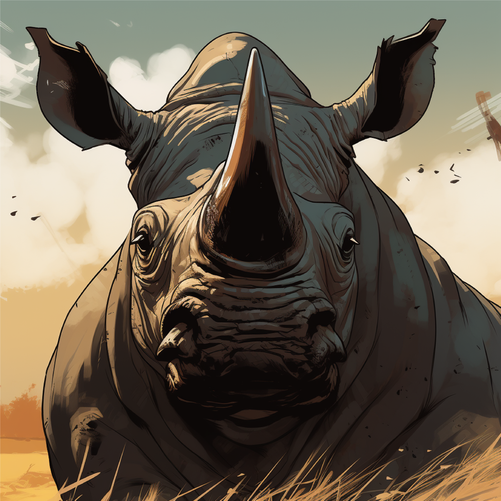 The Tale of the Black Rhino: A Battle Against Poaching